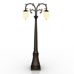 lamppost 3D Model Preview #b9c2885a