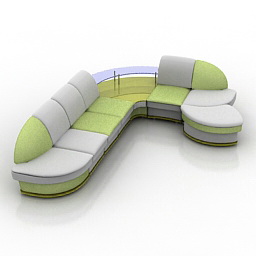 3D Sofa preview