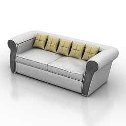 3D Sofa preview