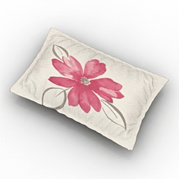 pillow 3D Model Preview #1105b4c0