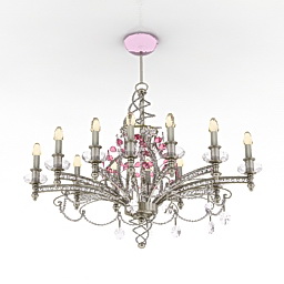 chandelier 3D Model Preview #dbac9f78