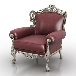 3D Armchair preview