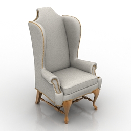 3D Armchair preview