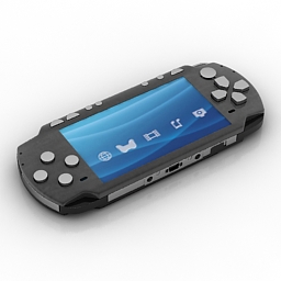 psp sony slim 3D Model Preview #b4130532