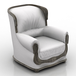 3D Armchair preview