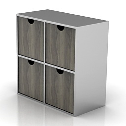 locker 3D Model Preview #e7c3f7cb