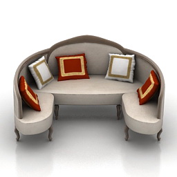 3D Sofa preview