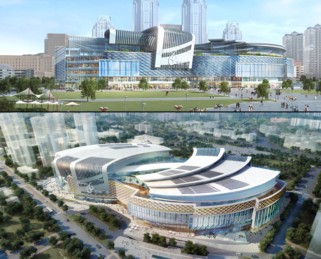 Olympia 66 retail complex, Dalian, China