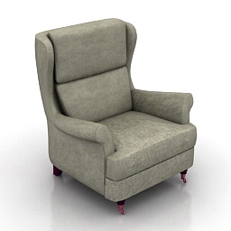 3D Armchair preview