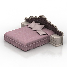 bed 3D Model Preview #22c7b979