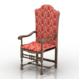 3D Armchair preview