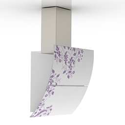 vent faber mirror art 3D Model Preview #308bf183