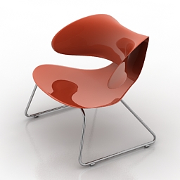 3D Armchair preview