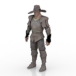 man 3D Model Preview #a5ae0719
