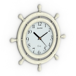 clock 3D Model Preview #daabac85