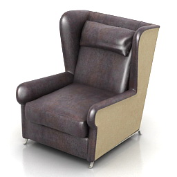3D Armchair preview