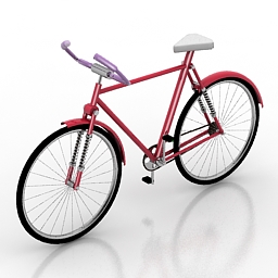 bicycle 3D Model Preview #dd0826da