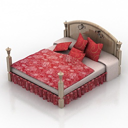 bed 3D Model Preview #30139d2e