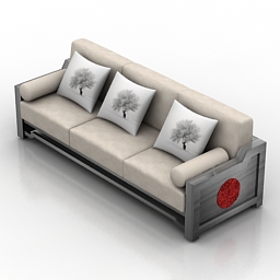 3D Sofa preview