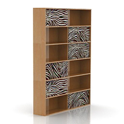 3D Bookcase preview