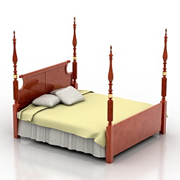 bed 3D Model Preview #3b03f8a6
