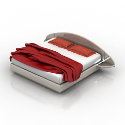bed 3D Model Preview #094ac2d5