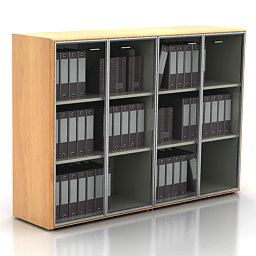 3D Bookcase preview
