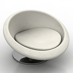 3D Armchair preview