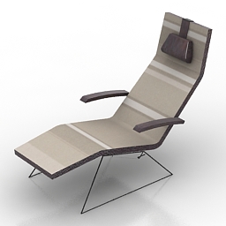 3D Armchair preview