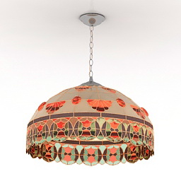 lamp tiffany autumn 3D Model Preview #a64c452a