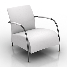 3D Armchair preview