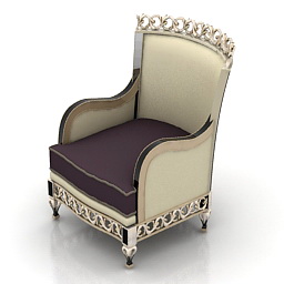 3D Armchair preview