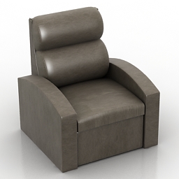 3D Armchair preview