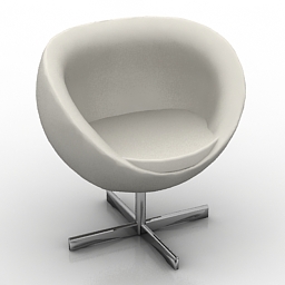 3D Armchair preview