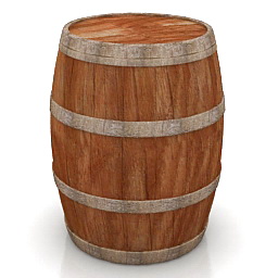 barrel 3D Model Preview #9655a896