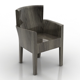 3D Armchair preview