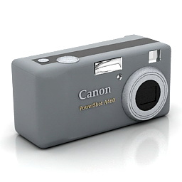 camera canon digital 3D Model Preview #0c2ca980