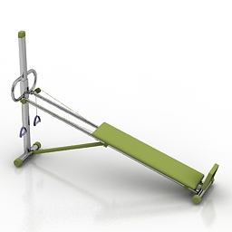 bench atemi bench gym 3D Model Preview #78f6380d