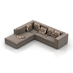 3D Sofa preview