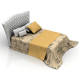 bed 3D Model Preview #c8f0b92d