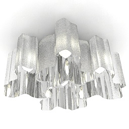 luster artemide lighting logico mini soffito 4x90 3D Model Preview #a2d4a53e