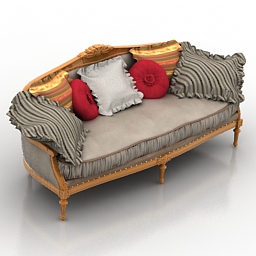 3D Sofa preview
