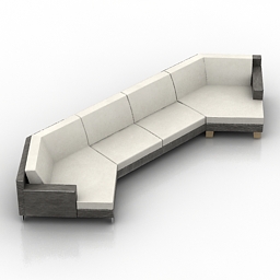 3D Sofa preview