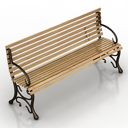 bench 3D Model Preview #3c50e423