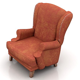 3D Armchair preview