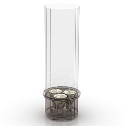lamp yin flu 3D Model Preview #d1a9c3ca