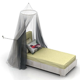 bed 3D Model Preview #115811ea