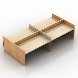 "Furniture Bulo Desk Part 1" - Interior Collection preview