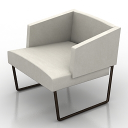 3D Armchair preview
