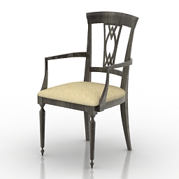 3D Armchair preview